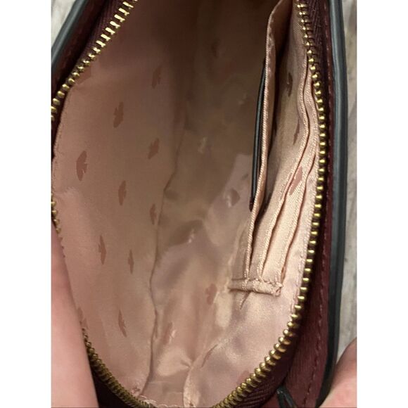 Kate Spade Poppy Dog Floral Crossbody Purse Bag - Picture 7 of 7